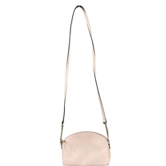 Kate‎ Spade New York Pink Leather Crossbody Bag With Gold Chain - Picture 3 of 9
